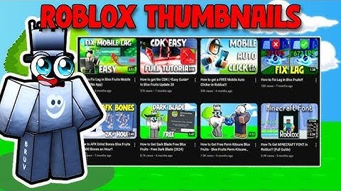 How To Make Roblox Thumbnails On MOBILE! ✅ (2025 Tutorial) Get More Views