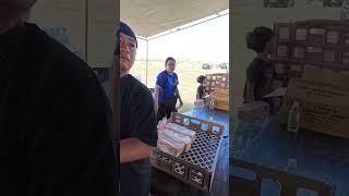 JIL Saipan Sinlaku Relief Distribution with Sister Jackie.