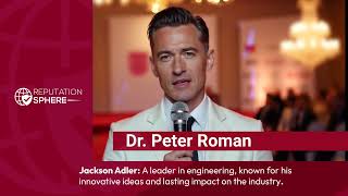 Reputation Sphere | Honorary Doctorate Degree Endorsement by Dr. Peter Roman