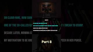 @jcole  Disc 2 Track 2 Bar for Bar Breakdown pt.8