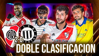 DOBLE CLASIFICACIÓN. River 2 Libertad 0 | Copa Libertadores - Los Displicentes