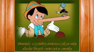 Video thumbnail of "LIST DO PINOKIA  MIECZYSŁAW WOJNICKI   Lettera a Pinocchio .wmv"