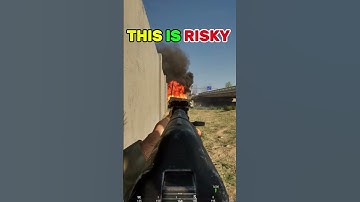 Risky Push Under Fire ⚡ #squad #shorts