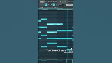 How to make a simple bell melody #flstudio #producer #shorts