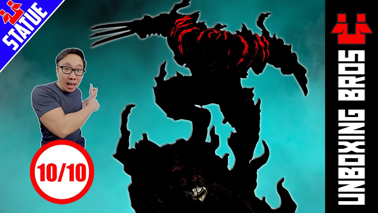 100% Well Done !!! Venomized Wolverine Custom Statue