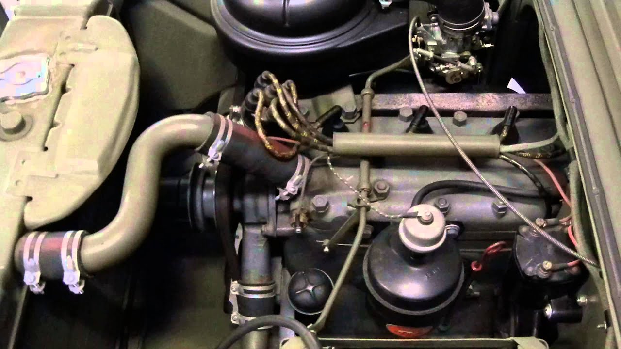 1941 Ford GP Prototype Military Jeep Engine Running