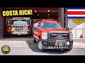 *MASSIVE TANKER!!* [Costa Rica] Full Fire Station Responding With Lights & Siren!