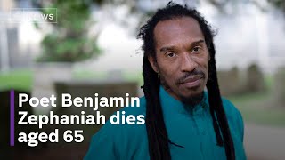 Poet and campaigner Benjamin Zephaniah dies aged 65