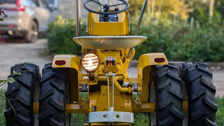 The Most Over-Engineered Garden Tractor Ever Made