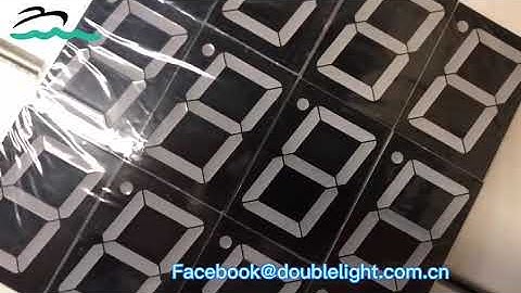 0.40 Inch Two Digit 7 Segment Display , Numeric Led Display Industrial Standard Size