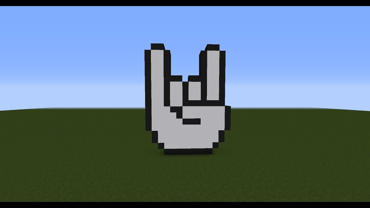Minecraft Tutorial EP.43: How To Make A Rock Hand Statue - YouTube.