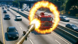 GTA 5 Ragdolls - Satisfying Rocket Launcher / Kill Cam (Euphoria Physics Showcase) #81 GTA 5 Ragdolls - Satisfying Rocket Launcher / Kill Cam (Euphoria Physics Showcase) #81