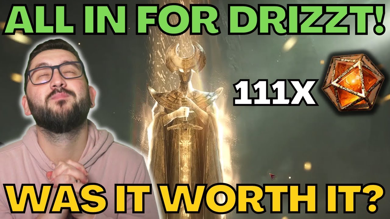 💥 Pulling EVERYTHING To MAX INSPIRE Drizzt 💥 | Dragonheir: Silent Gods