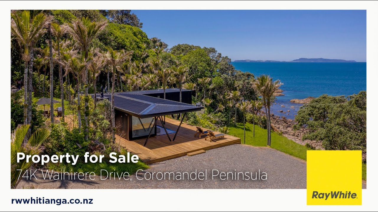 Property for sale - 74K Waihirere Drive, Coromandel Peninsula, New Zealand.