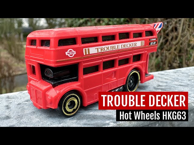 未開封　Hot Wheels Double Deck Bus バス ダイキャスト 未開封 Hot Wheels Double Deck Bus バス ダイキャスト Hot