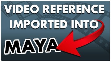 Import Reference Video into Maya for Lip Sync!