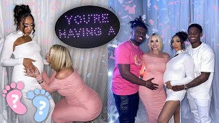 WE WENT TO RISS \& QUAN'S GENDER REVEAL AND THIS HAPPENED... *NYC VLOG*