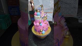 Steps birthday doll birthday cake