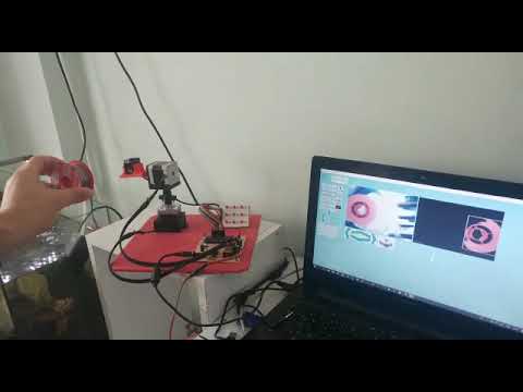 C# & Pic  Step motor Hareketli nesne takibi / C#  Object Tracking Camera