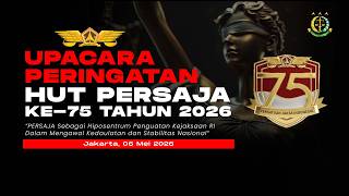 LIVE CEREMONY OF PERSAJA'S 75TH ANNIVERSARY IN 2026