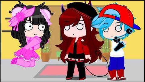 ask and dare // FNF/Pico School (AU) // part 3 // Gacha club