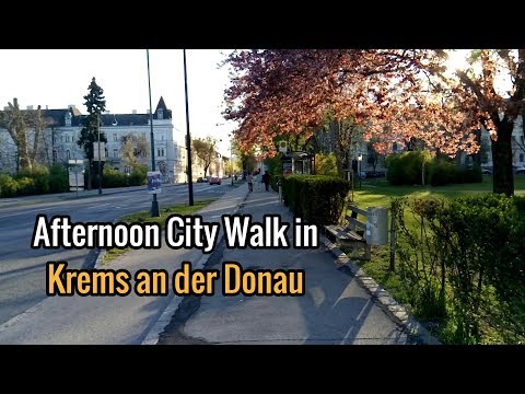 【HD】🌍 Afternoon City Walk in Krems an der Donau in Austria