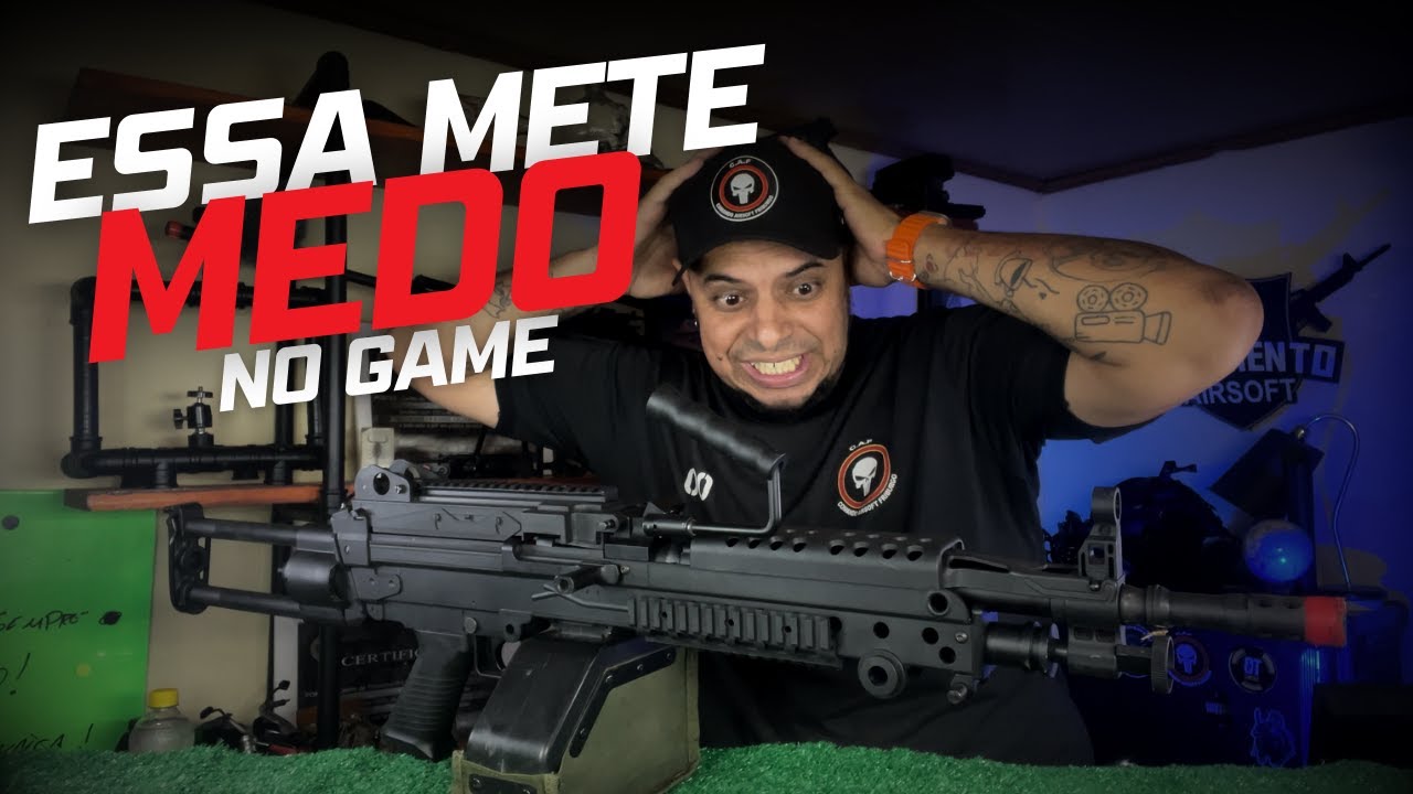 LMG M249 ROSSI - A ROBUSTA E PODEROSA SUPORTE DA ROSSI ⚡