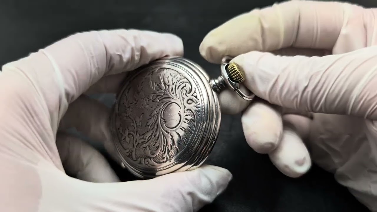 1907年 英国アンティーク 純銀製 ジュエリーボックス 88g Henry