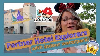 Disneyland Paris Partner Hotel Explorers | Full Tour | Rooms, restaurants, indoor waterpark and more