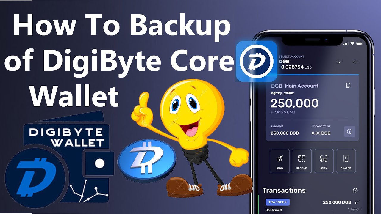 How To Backup of DigiByte Core Wallet | Get Wallet Backup | DGB Coin