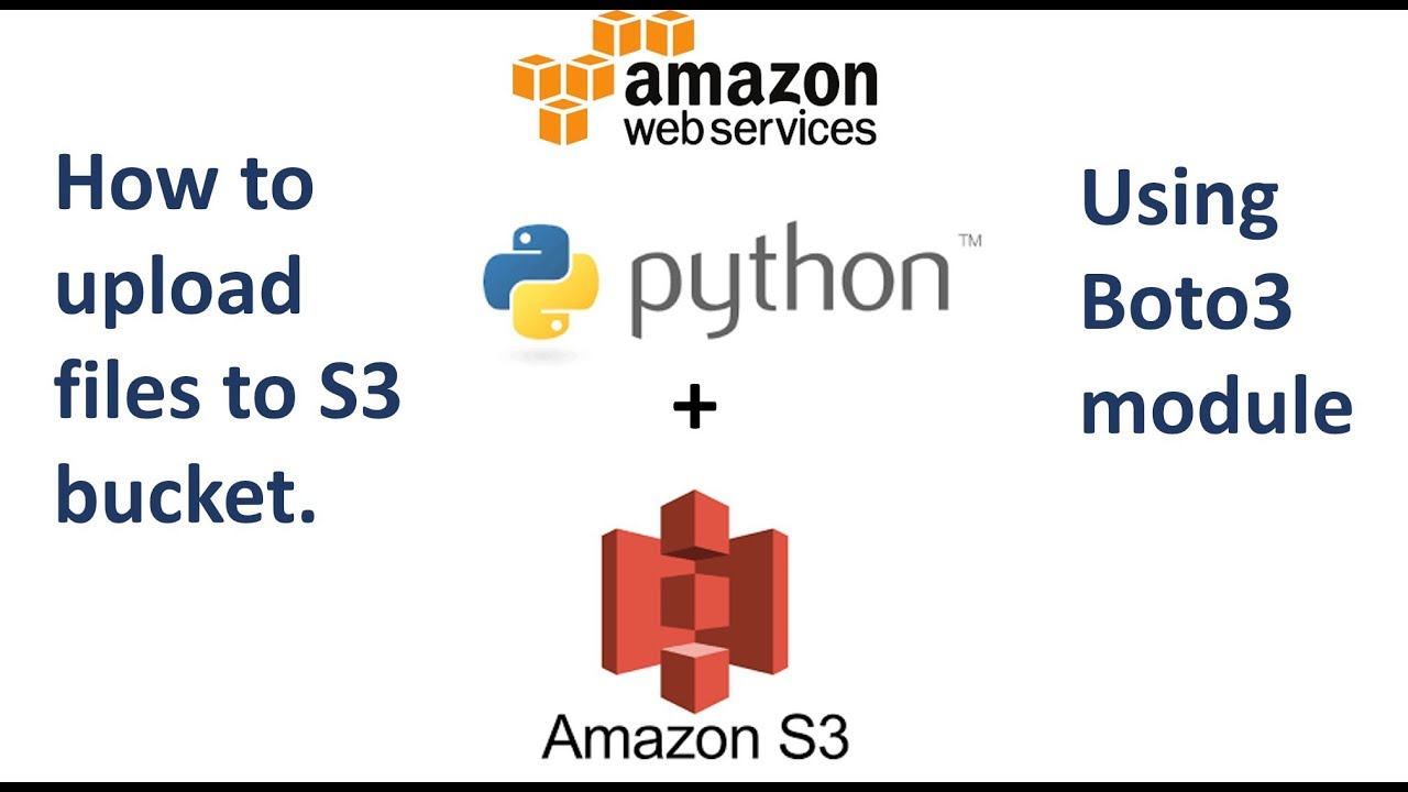 How To Upload Files To Aws S3 Using Python And Boto3