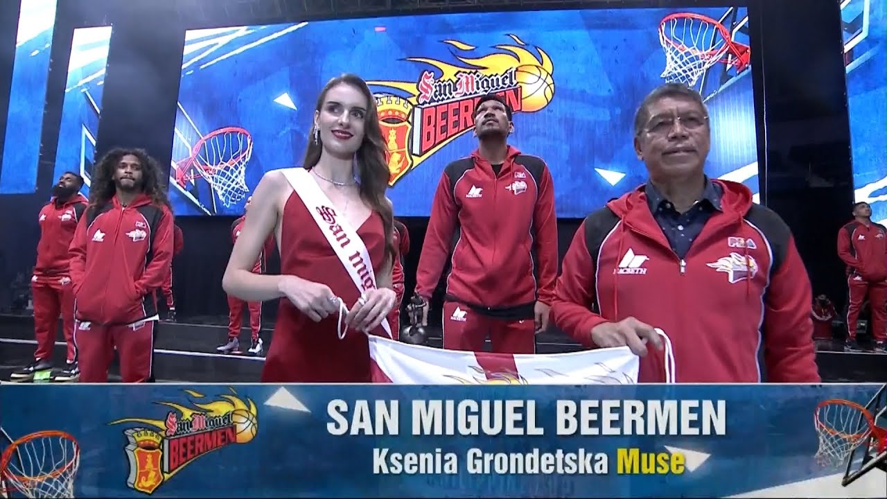 San Miguel Beermen entrance | PBA Season 47 Opening