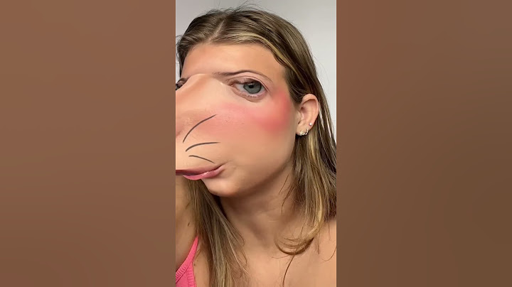 TRYING TO DO MY MAKEUP WITH THE RAT FILTER ON?! *turned out so bad* #shorts