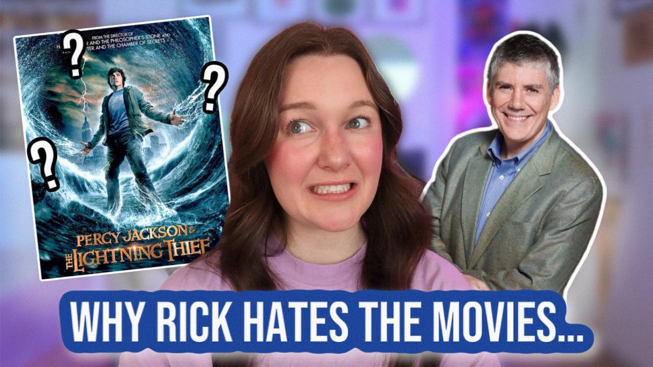Why Rick Riordan HATES the Percy Jackson Movies... - YouTube