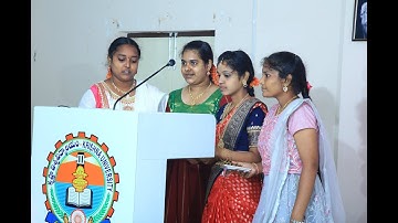 Krishna University Computer Science Dept Master of Computer Applications MCA Freshers Party Inagural