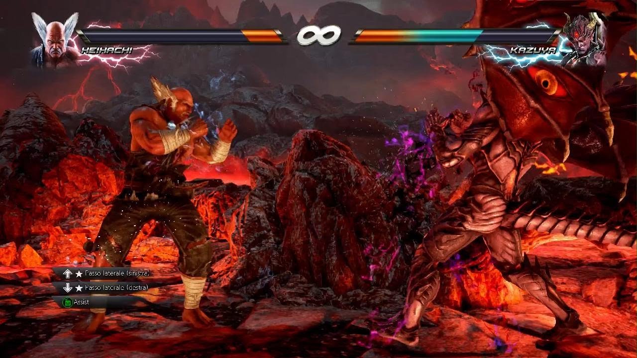 TEKKEN7 sfida finale Heihachi vs Kazuya