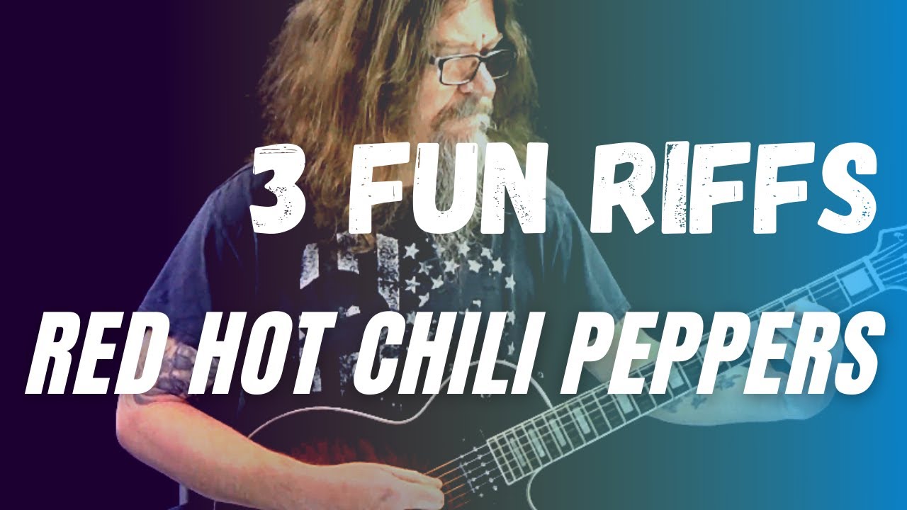 Red Hot Chili Peppers Guitar Lesson How To Play 3 Fun & EASY Riffs YouTube