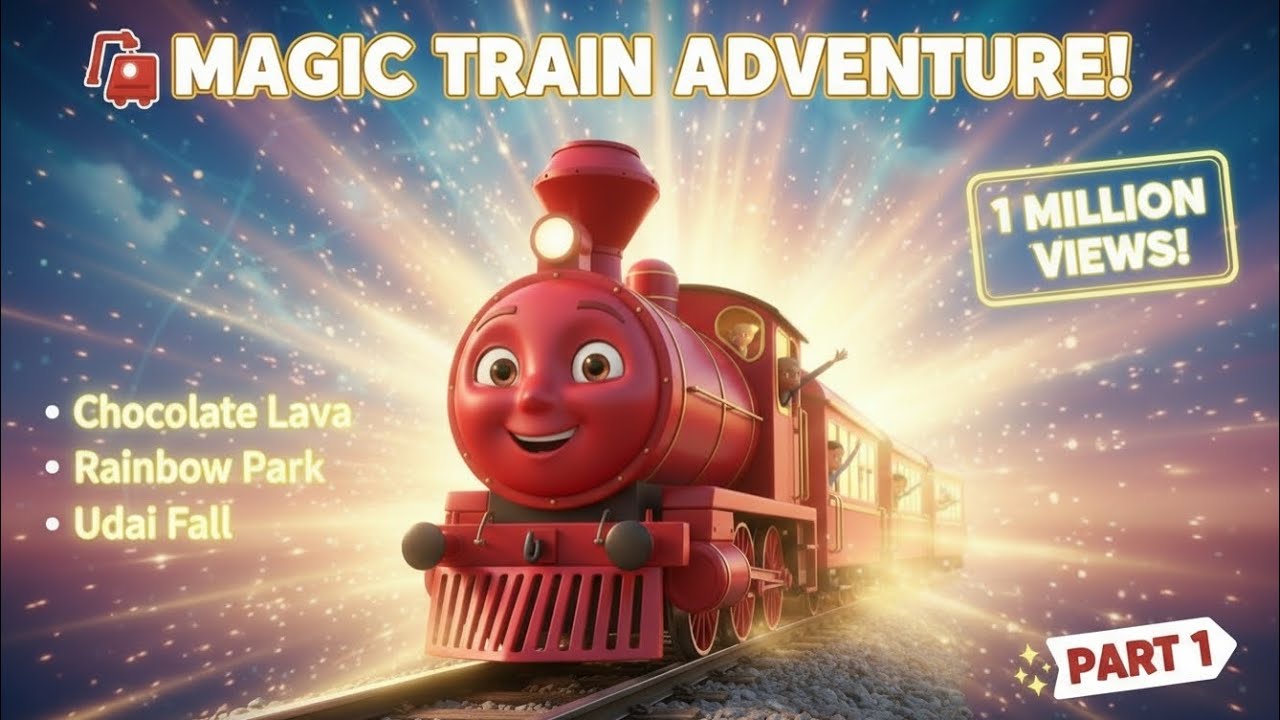 Magic Train R “Red Magic Train’s Secret Ride! 😲🚂 | Part 1” - YouTube