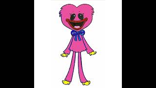 Colouring Kissy Missy And Huggy Wuggy In Poppy Playtimehappy Poppy Panda Show