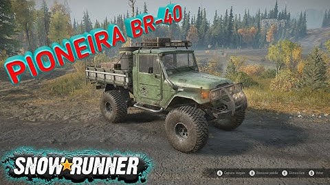 SNOWRUNNER GAMEPLAY PT BR XBOX SÉRIES CONHECENDO O MOD PIONEIRA BR-40