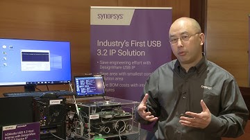 Industry’s First USB 3.2 Gen 2x2 Interoperability Demo -- Synopsys & ASMedia