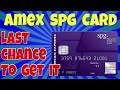 Amex SPG Card