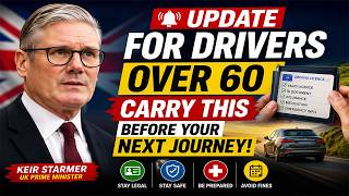 DVLA Update for Drivers Over 60 – Carry THIS Before Your Next Journey!r