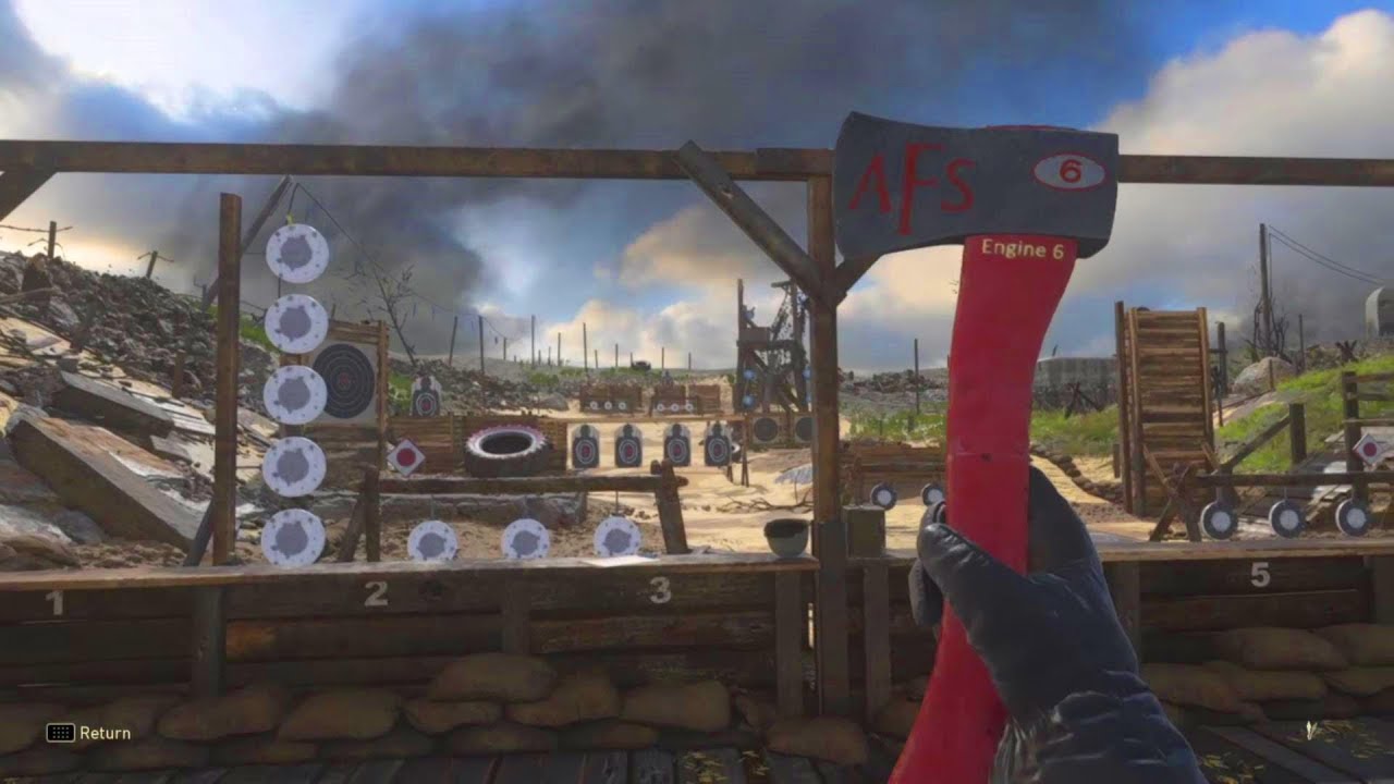 CoD WWII All Fire Axe Variants! - YouTube