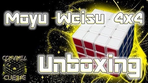 Moyu Weisu 4x4 Unboxing and Impressions