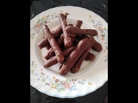 Video: Bastoncini Di Cioccolato Con Ripieno Delicato