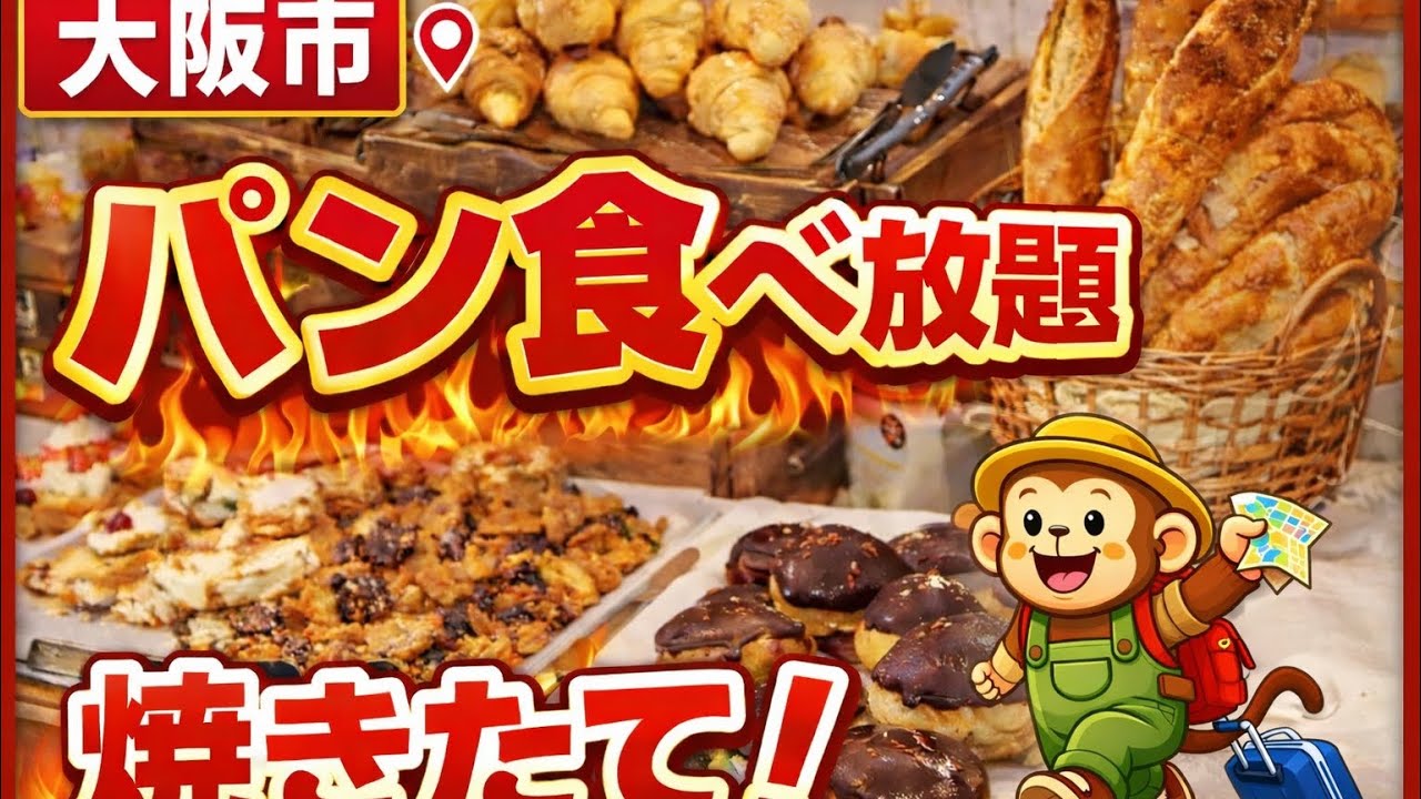 【堀江】焼きたてパン食べ放題が神すぎた…#MimiEden