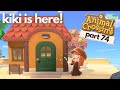 jiji- i mean kiki moves in + channel update ~ Animal Crossing New Horizons: part 74