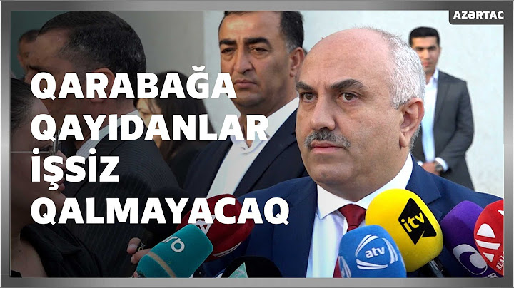 Dövlət Komitəsi: Hər bir məcburi köçkün ailəsi öz doğma torpaqlarında işlə təmin olunacaq