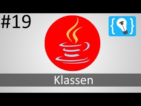 Video: Wie nennt man eine Klasse in Java?